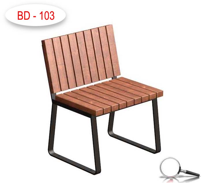 tek kişilik oturma bankı